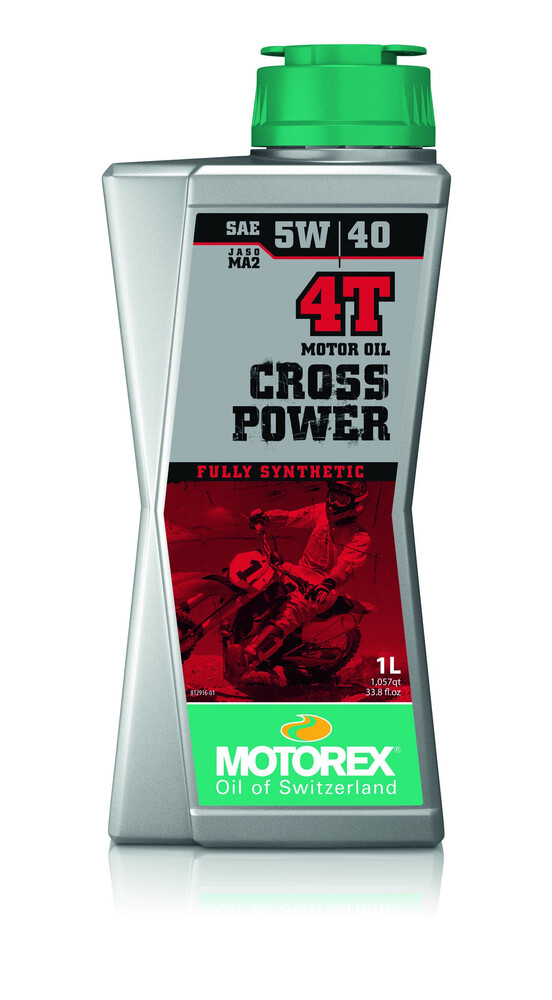 MOTOREX CROSS POWER 4T SAE 5W40 1LT 10/CASE