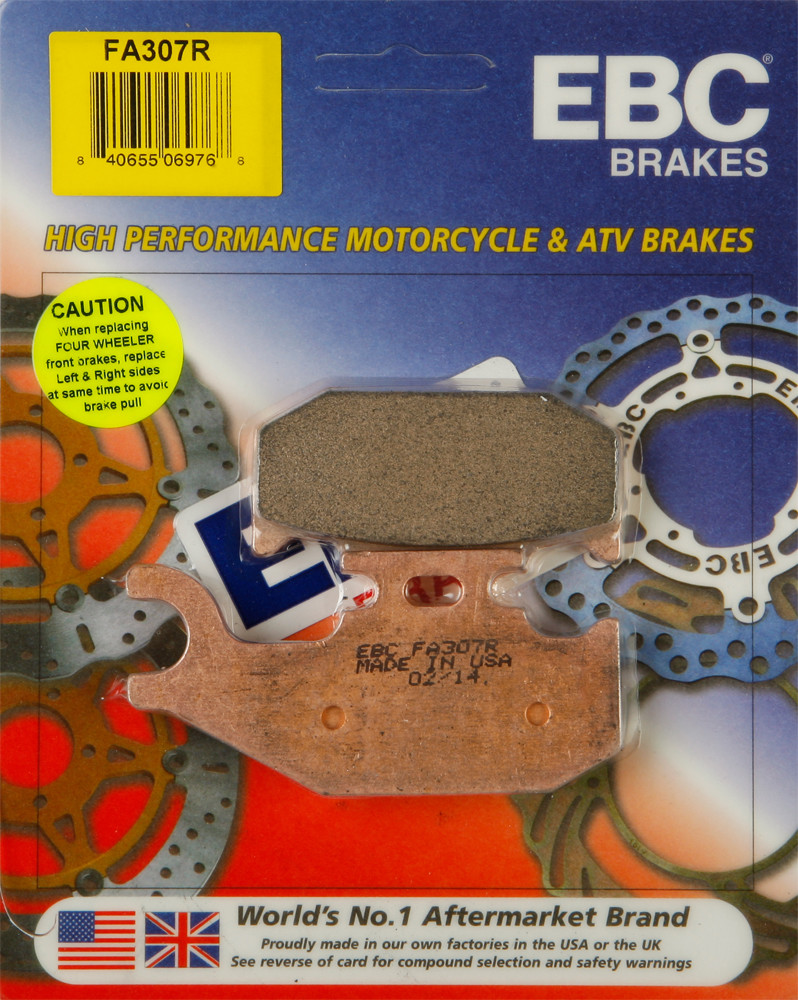 Long-Life Sintered "R" Brake Pads