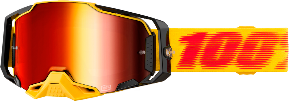 ARMEGA GOGGLE TETSU MIRROR RED LENS