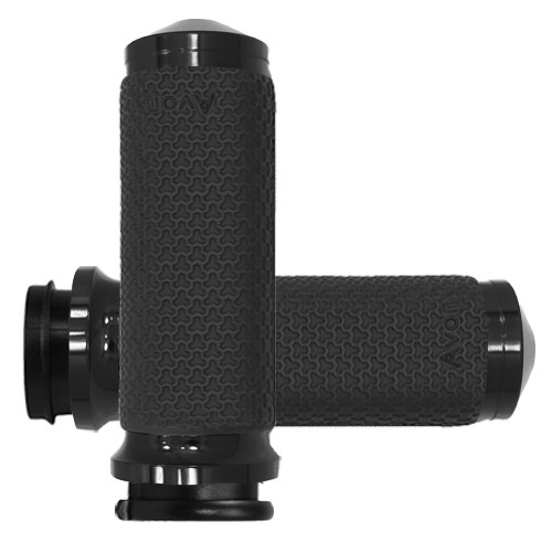 AVON FLY BY WIRE THROTTLE MEMORY FOAM GRIP BLACK