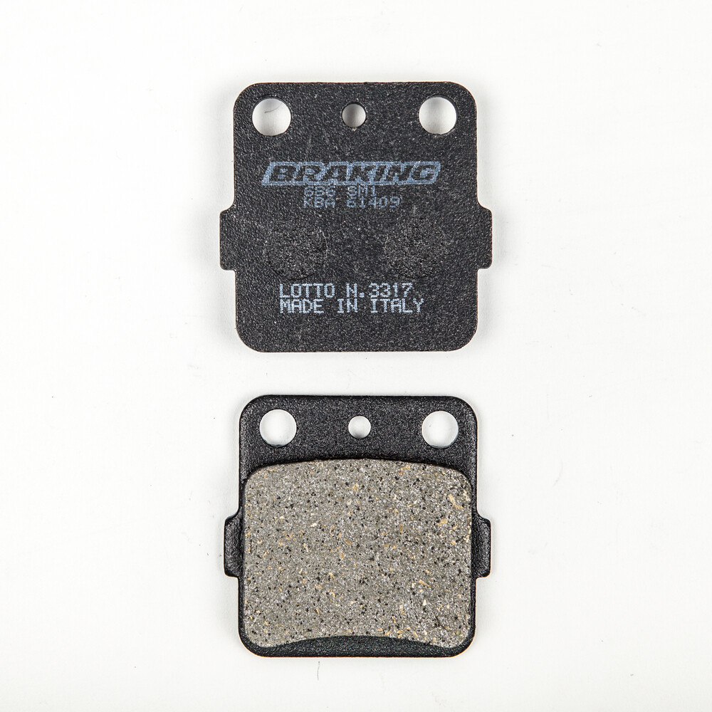 Braking Semi-Metallic Front / Rear Brake Pads Honda / Kawasaki / Yamaha 1987-2014