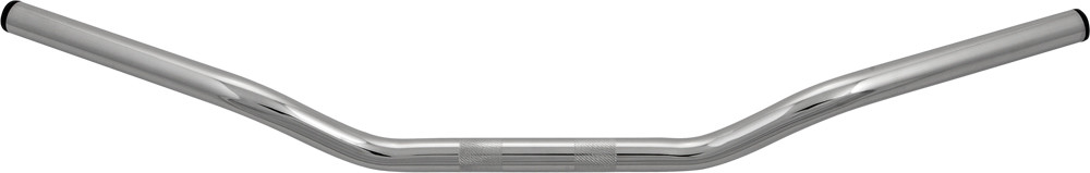 HARDDRIVE 1" DRAG-BAR  2" RISE CHROME