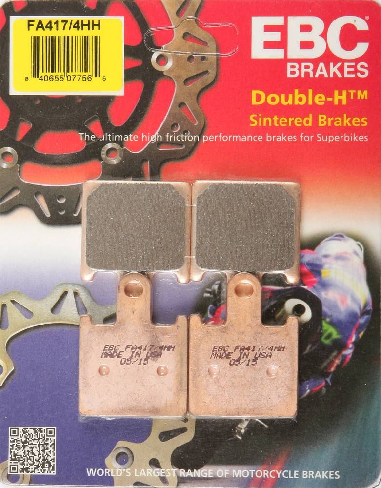 EBC FA417/4HH Double-H Sintered Front Brake Pads
