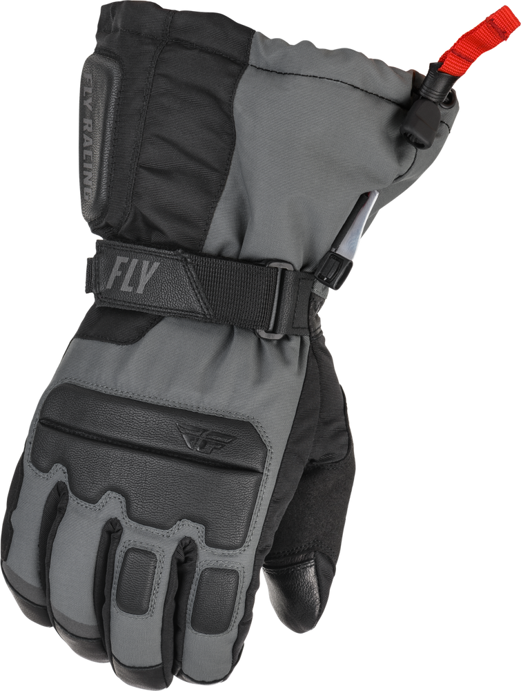 FLY RACING AURORA GLOVES BLACK/GREY 4X