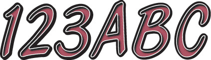 SERIES 400 REGISTRATION KIT (BURGUNDY/BLACK)