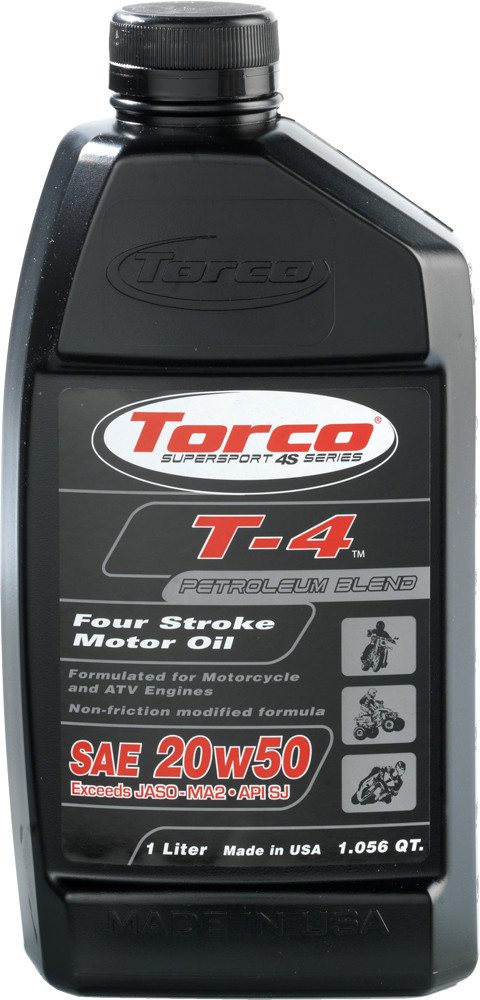 T-4 MOTOR OIL 4T 20W50 55GAL DRUM
