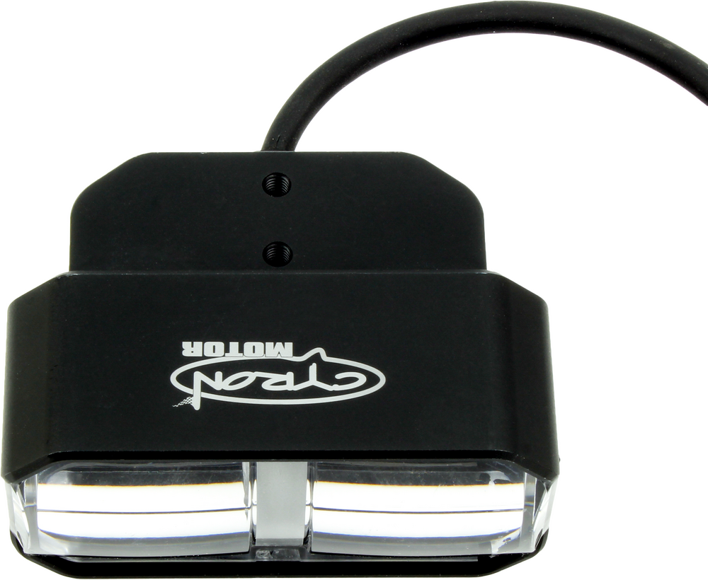 CYRON AUX DRIVING LIGHTS KIT 1.25" BAR MNT. WHITE PR.