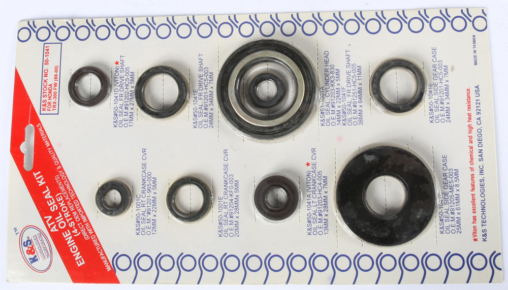 K&S ENGINE OIL SEAL KIT