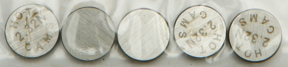 Replacement Valve Shims