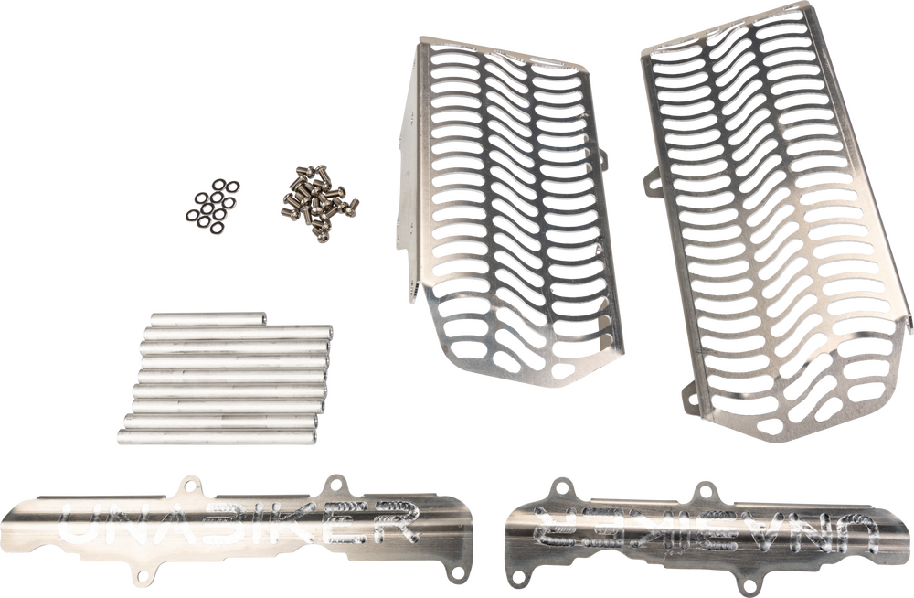 Unabiker Radiator Guard Kawasaki Natural