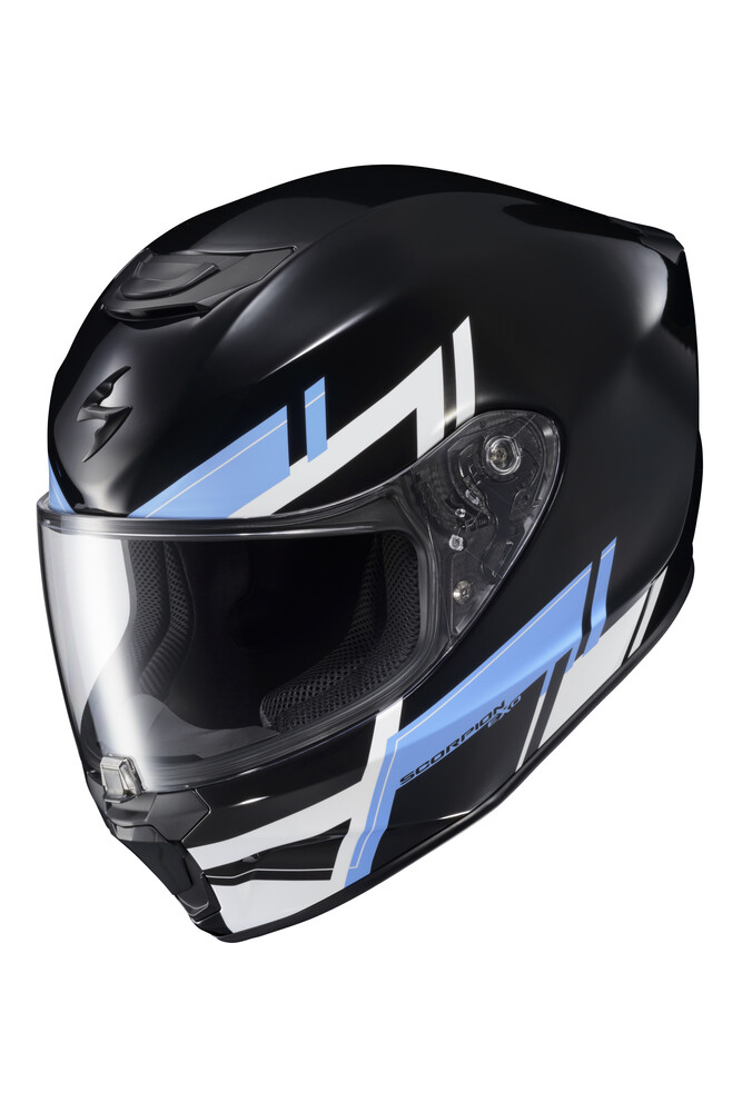 SCORPION EXO EXO-R420 FULL-FACE HELMET PACE BLUE 2X