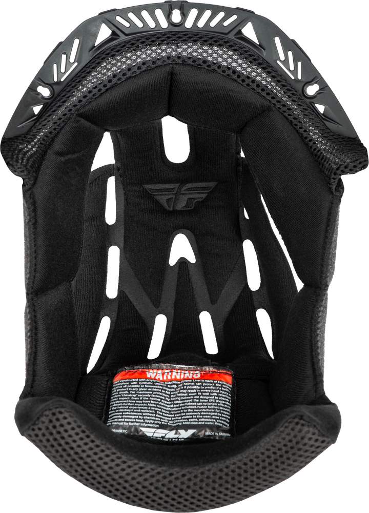 Fly Racing Kinetic Helmet Liner Set (2025) — Black