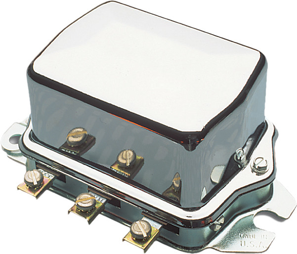 ELECTRO-MECHANICAL VOLTAGE REGULATOR 12V CHROME