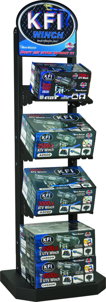 KFI WINCH DISPLAY STAND STANDING