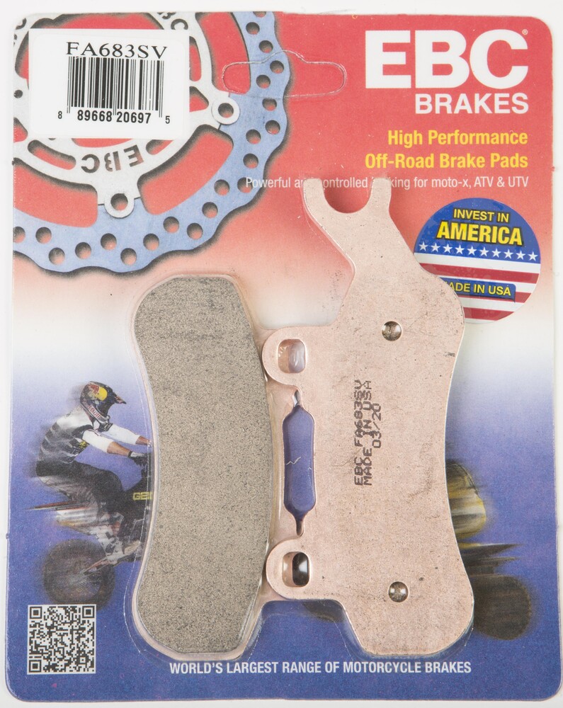 EBC BRAKE PADS FA683SV SEVERE DUTY SV SERIES