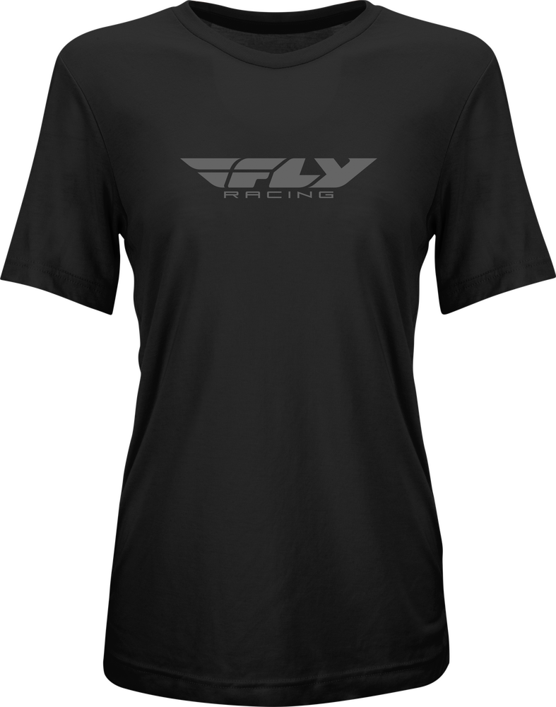 WOMEN'S FLY ORIGIN CORP TEE BLACK/GREY 2X