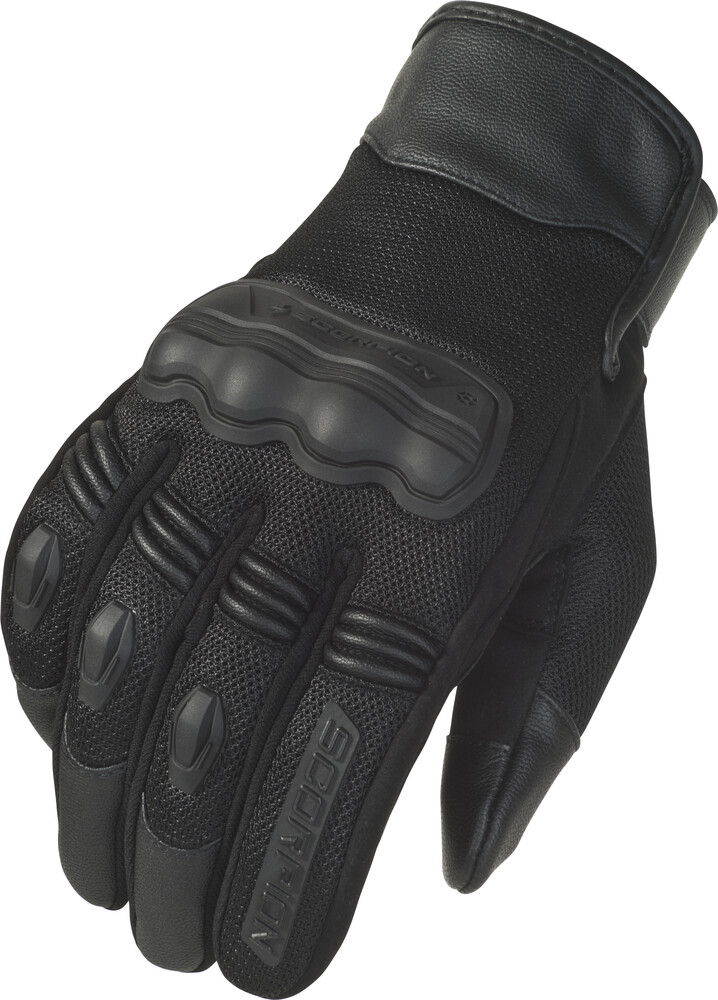 Scorpion EXO DIVERGENT GLOVES BLACK SM — Black