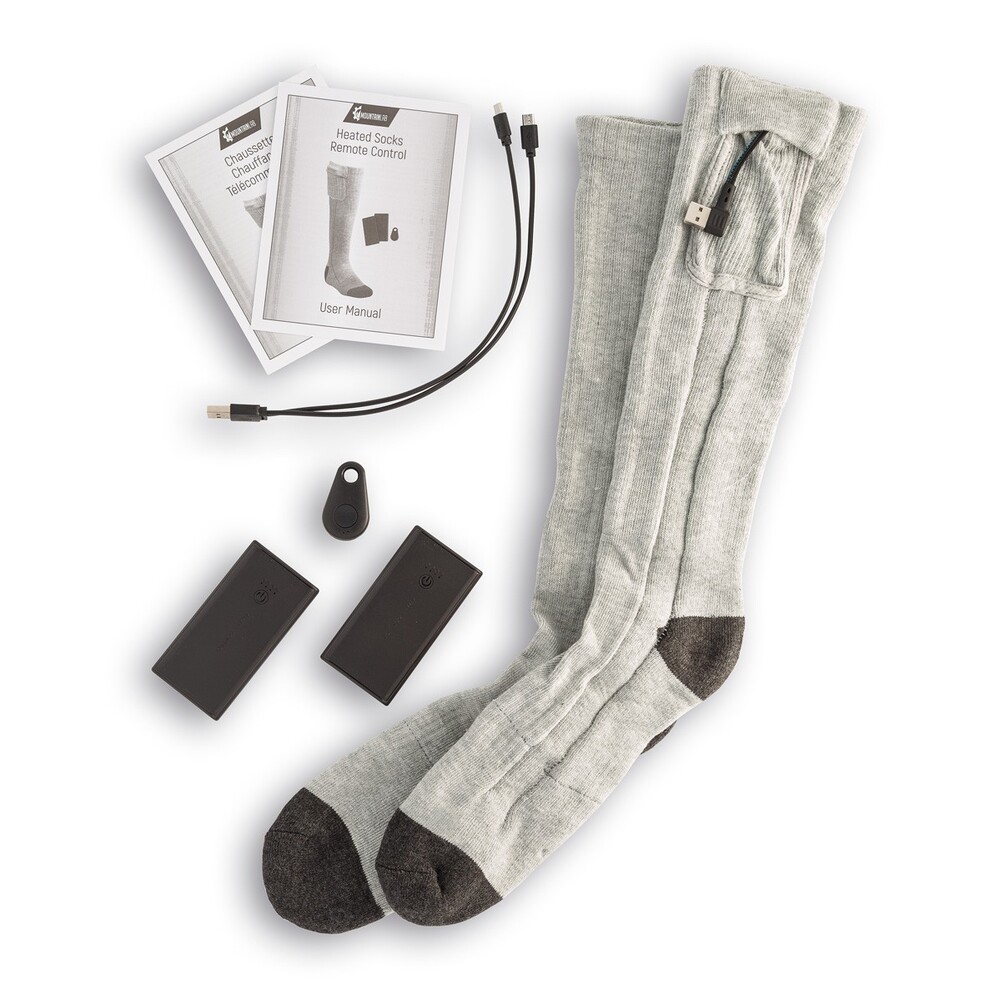 Mountain Lab Remote Cntrl Heated Socks Large