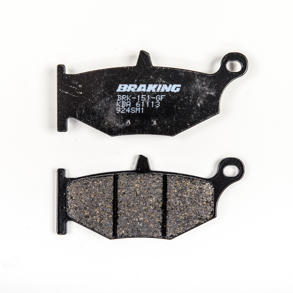 BRAKING BRAKE PAD SET SEMI-METALLIC