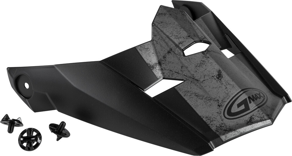Gmax MX-46 Dominant Visor w/ Screws — Black/Grey