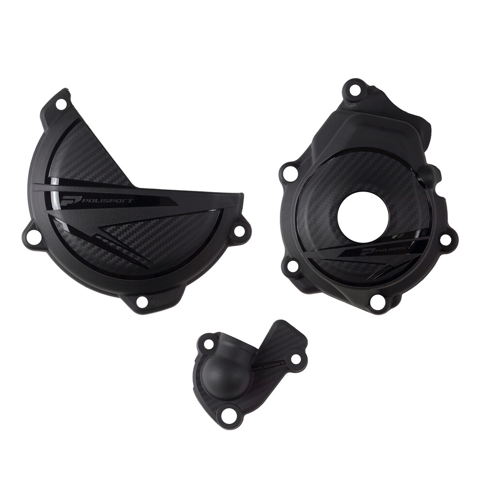 Polisport Engine Protection Kit Black Ktm/Hus