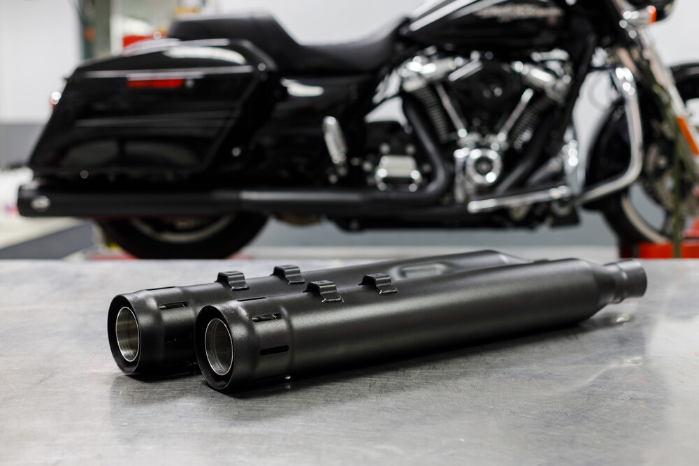 Firebrand Loose Cannon Mufflers Black Touring `95-16