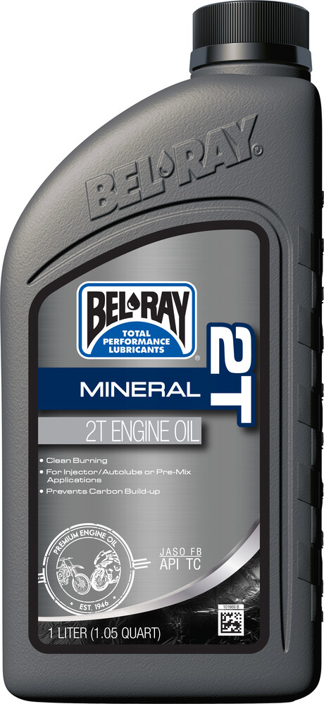 Bel-Ray Mineral Engine Oil 2t 1l (12/Case Sold Ea)