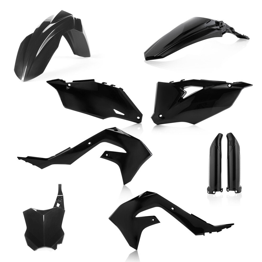 ACERBIS FULL PLASTIC KIT BLACK
