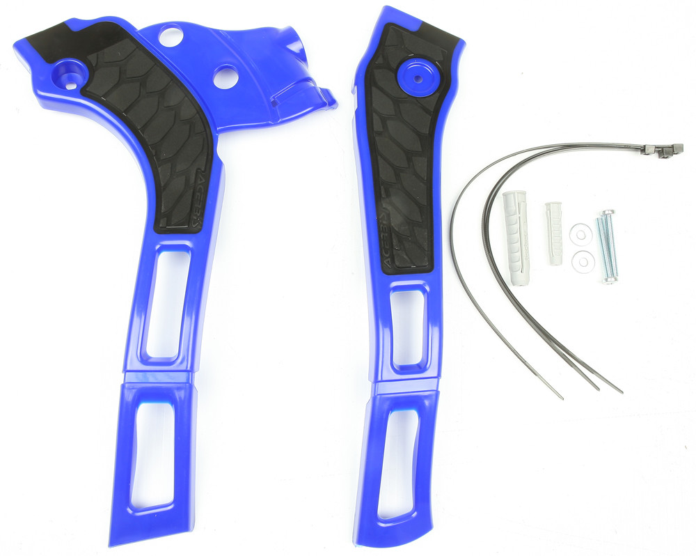 ACERBIS X-GRIP FRAME GUARD BLUE/BLACK