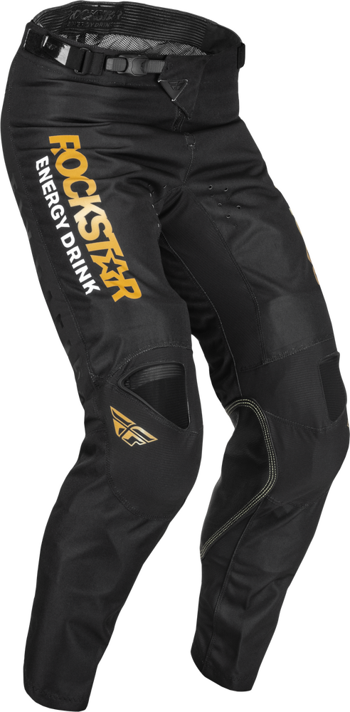 KINETIC ROCKSTAR PANTS BLACK/GOLD SZ 28