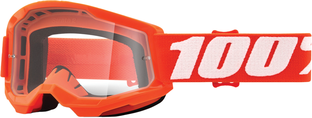STRATA 2 JUNIOR GOGGLE ORANGE CLEAR LENS