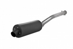 Mbrp Single Slip-On System W/ 4.25" Sport Muffler Blk