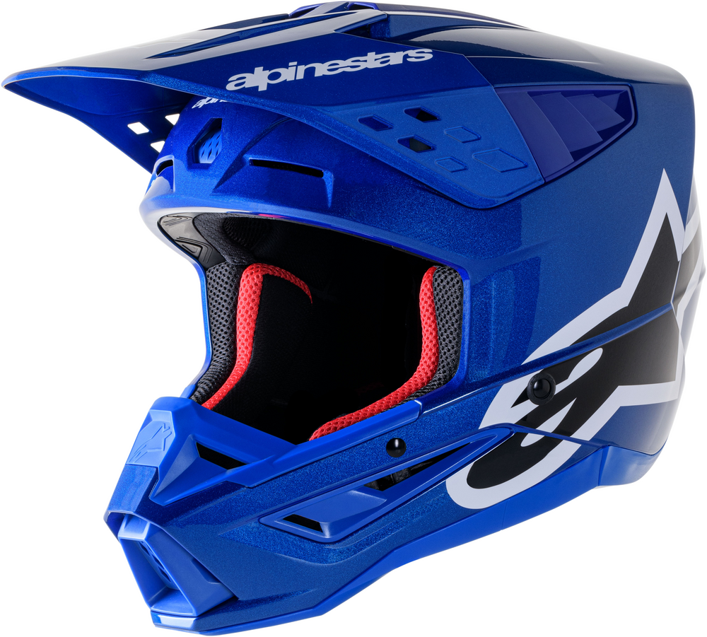 S-M5 CORP HELMET BLUE GLOSSY 2X