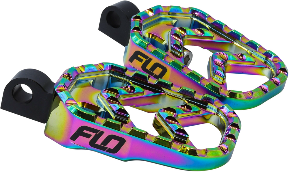 Flo Motorsports Savage Series Footpegs Jet Fuel