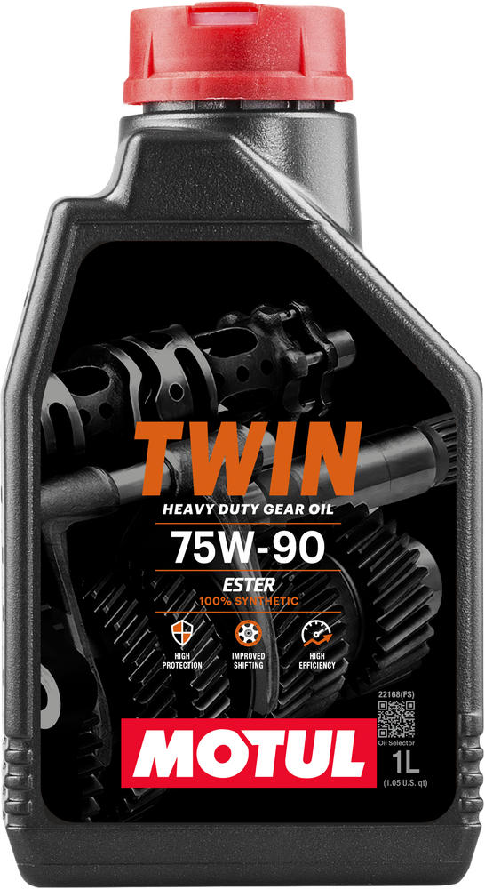 Motul Twin Gear Oil100% Syn 75w90 1qt 12/Case