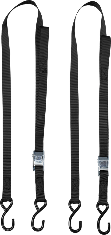 Fire Power 1" X 6' Tie-Down Black 2/PK
