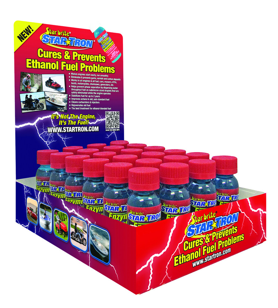 ENZYME FUEL TREATMENT 1OZ 24/PK W/COUNTER DISPLAY