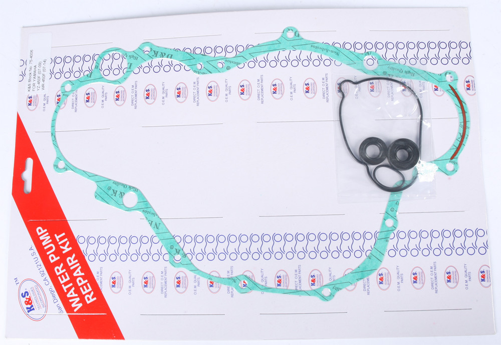 K&S WATER PUMP REPAIR KIT