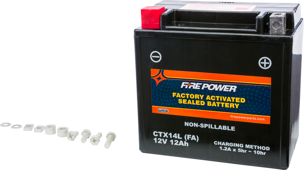 Fire Power Factory Activated Battery CTX14L-BS