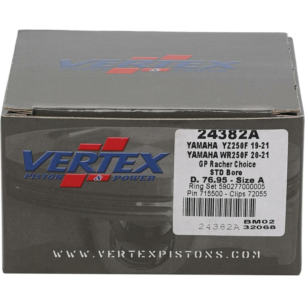 VERTEX PISTON KIT GP RC FORGED 76.95/STD 13.85:1 YAM