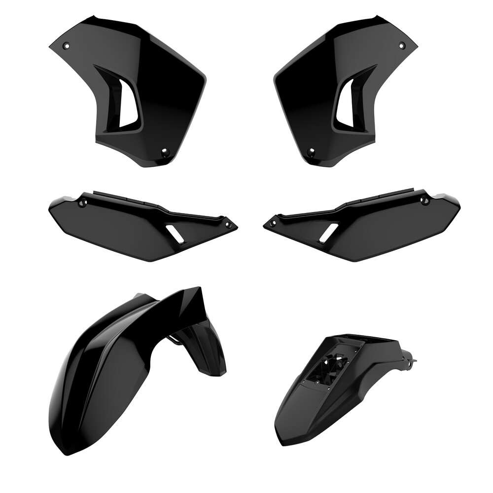 POLISPORT TRAIL KIT BLACK KAW