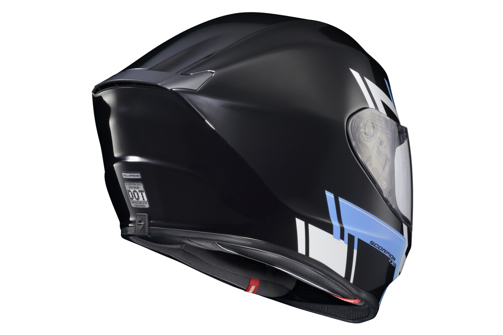 SCORPION EXO EXO-R420 FULL-FACE HELMET PACE BLUE 2X