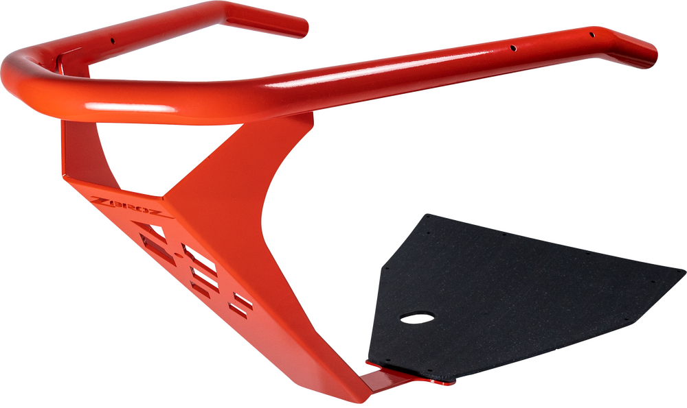 FRONT BUMPER RED POL MATRYX