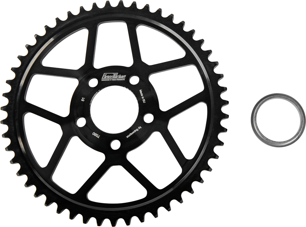 REAR STEEL SPROCKET 51T FLAT 84-22