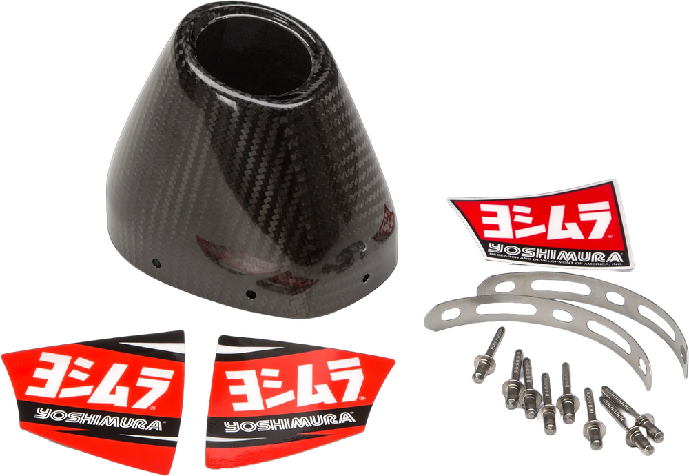 Yoshimura End Cap Cover Kit Rs4 Cf