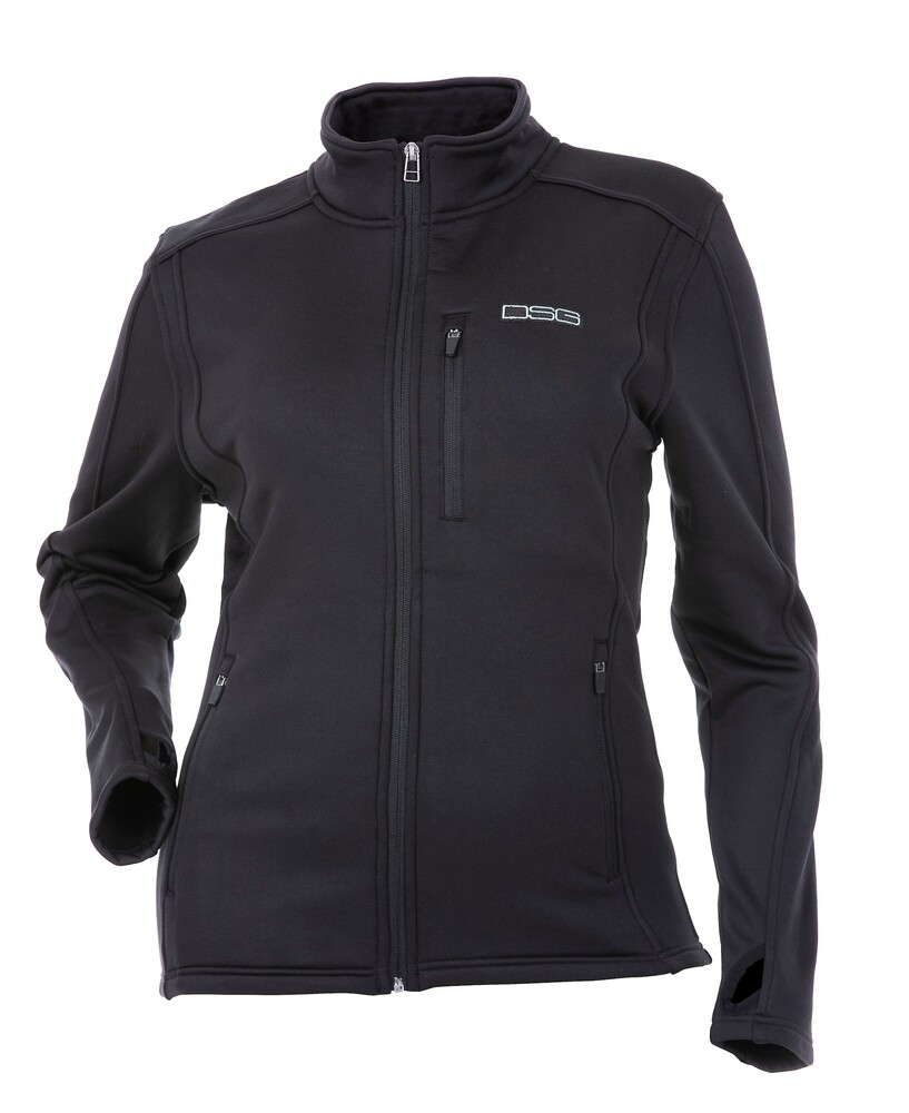 Dsg Performance Fleece Zip Up — Black