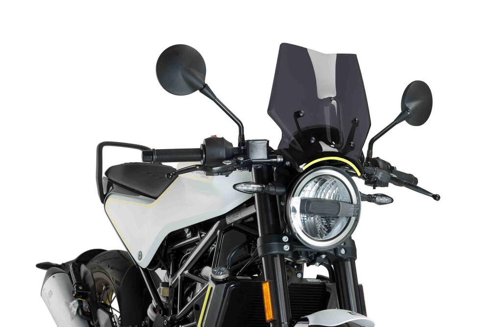 PUIG WINDSCREEN NAKED NEW GEN SPORT DARK SMOKE HUS