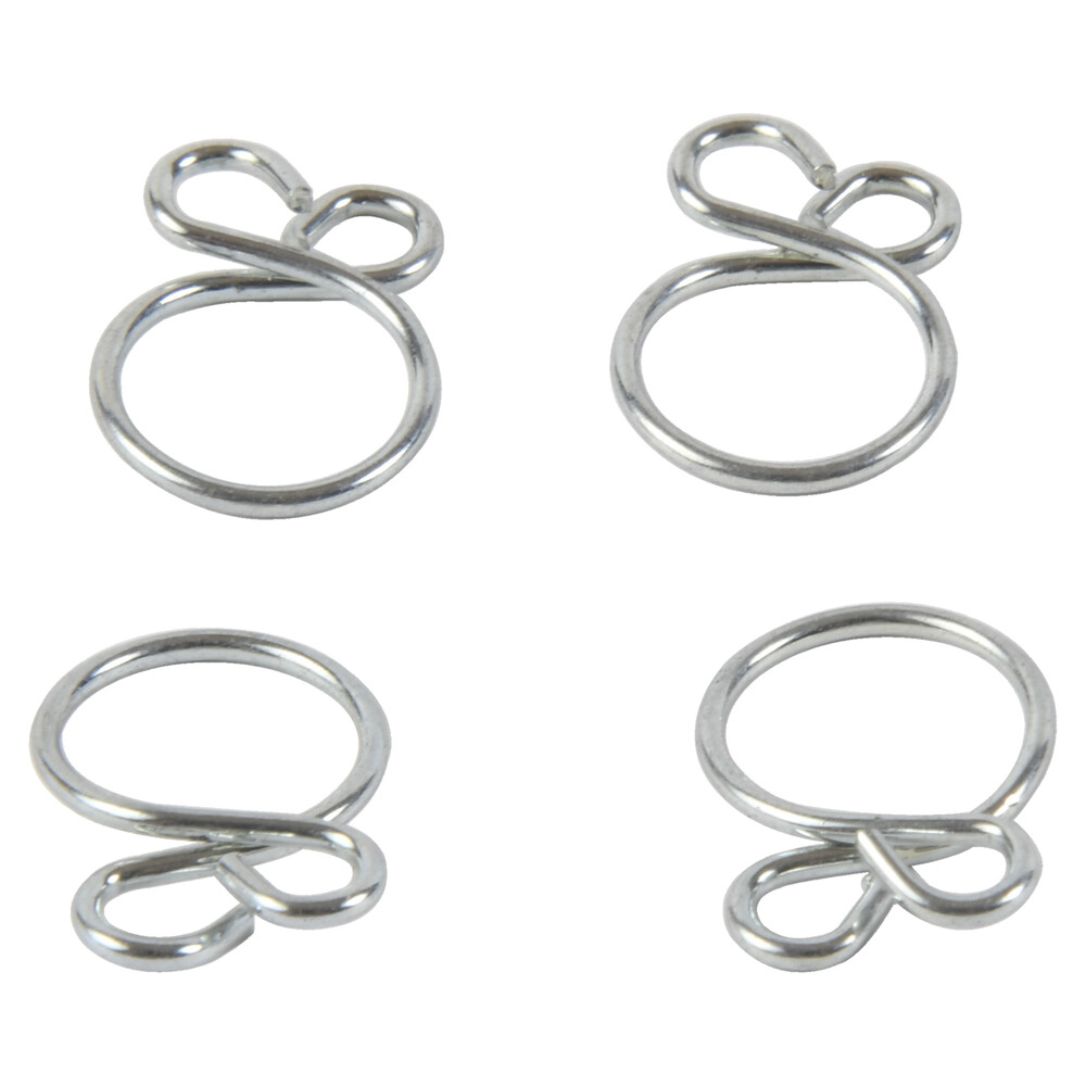 ALL BALLS HOSE CLAMPS REFILL KIT 4/PK