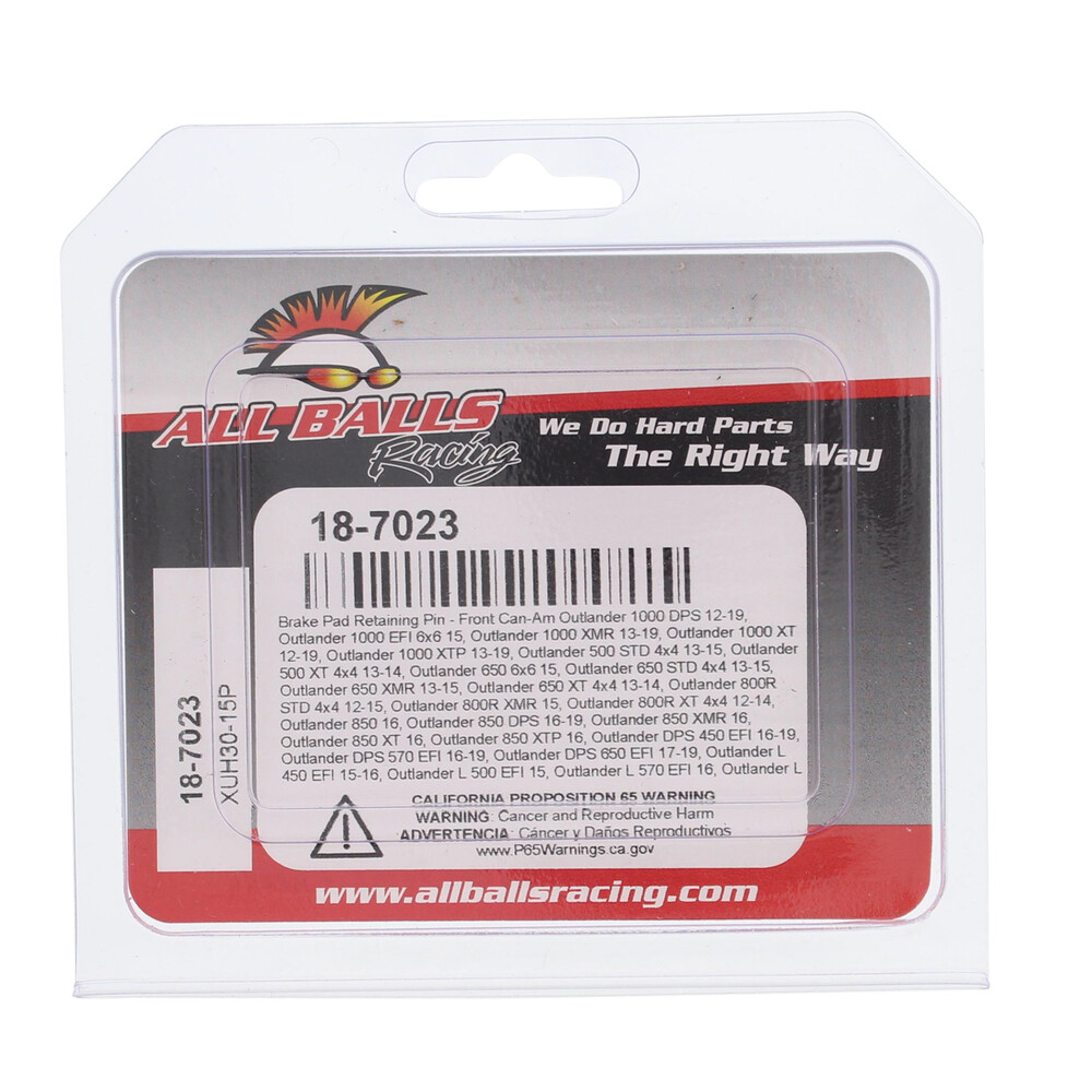 ALL BALLS BRAKE PAD PIN KIT