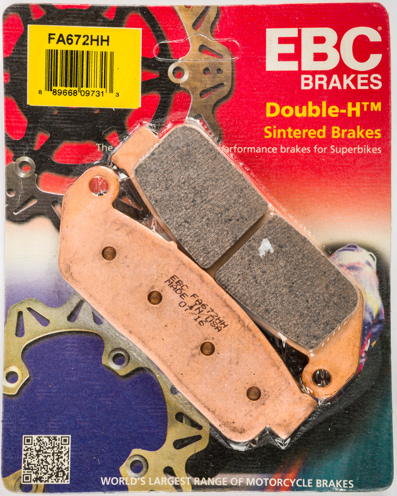 EBC FA672HH Double-H Sintered Front Brake Pads